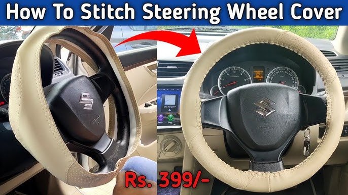 Looking for the perfect steering wheel cover for car? Whether you want a premium leather steering wheel cover, a custom car steering cover stitching